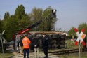 Schwerer VU LKW Zug Bergheim Kenten Koelnerstr P304